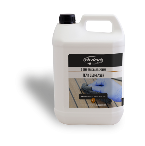 DULON TEAK DEGREASER 41 -5L – DEEP CLEANER & DEGREASER - 6-41050 - Dulon marine